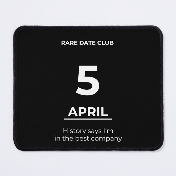 Item preview, Rare Date Club – April 5 designed and sold by ariksworld.