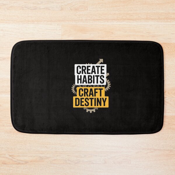 Item preview, Create Habit Craft Destiny – Success Motivation designed and sold by Your Inner Axis.