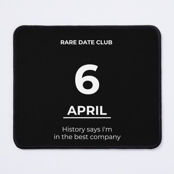 Item preview, Rare Date Club – April 6 designed and sold by ariksworld.