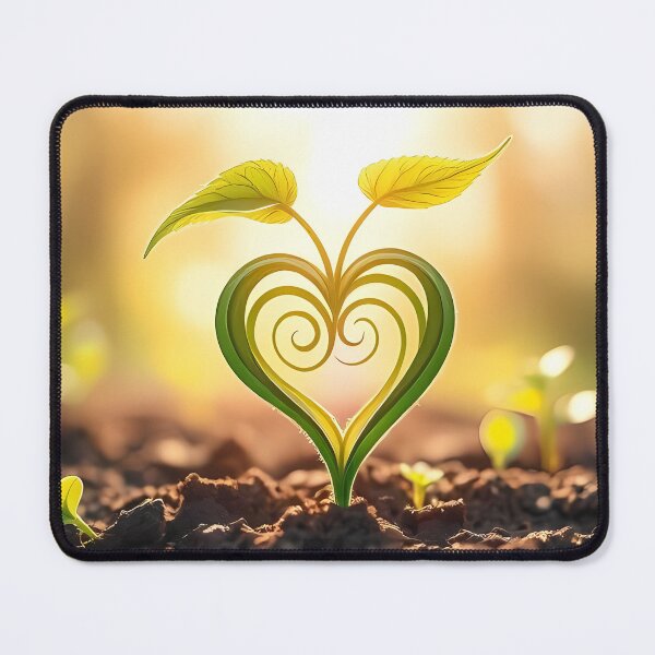 Item preview, Sunlit Plant Heart designed and sold by CalmnessbyChoice.
