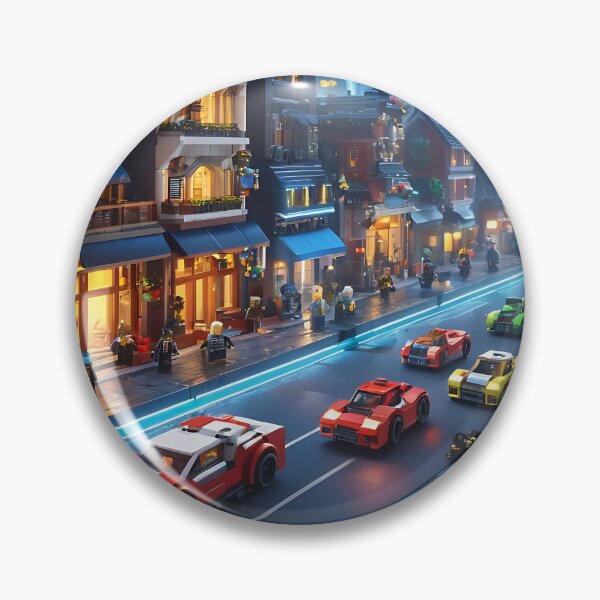 Item preview, Futuristic Toy World - Sci-Fi Street & Cars designed and sold by DigitalVibes Art, CreatorSpace, PixelMood. By AngryFish.Art..