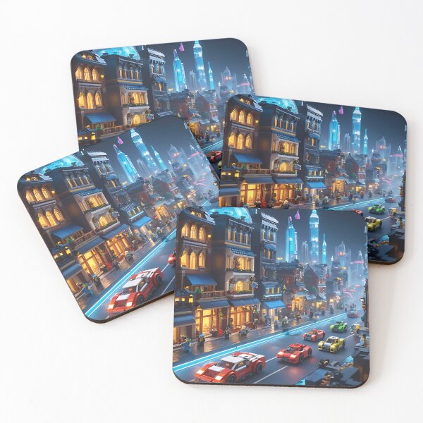 Item preview, Futuristic Toy World - Sci-Fi Street & Cars designed and sold by DigitalVibes Art, CreatorSpace, PixelMood. By AngryFish.Art..