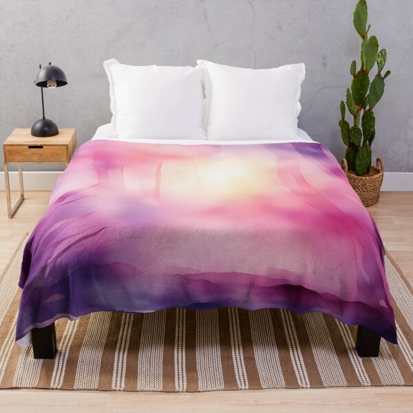 Item preview, Purple and Pink Misty Forest designed and sold by CalmnessbyChoice.