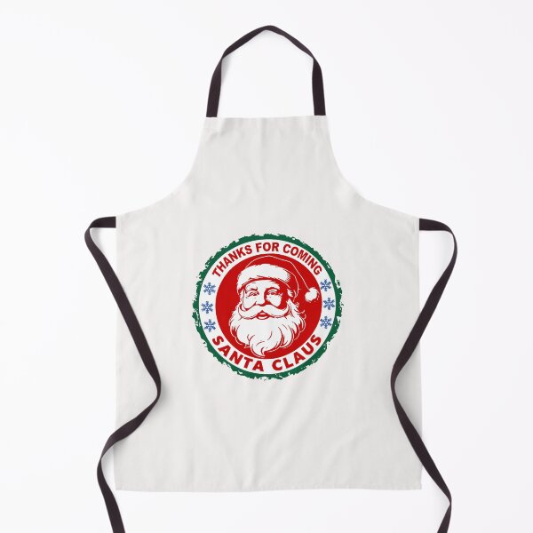 Item preview, Thanks For Coming; Santa Claus; Christmas; designed and sold by StickerApe.