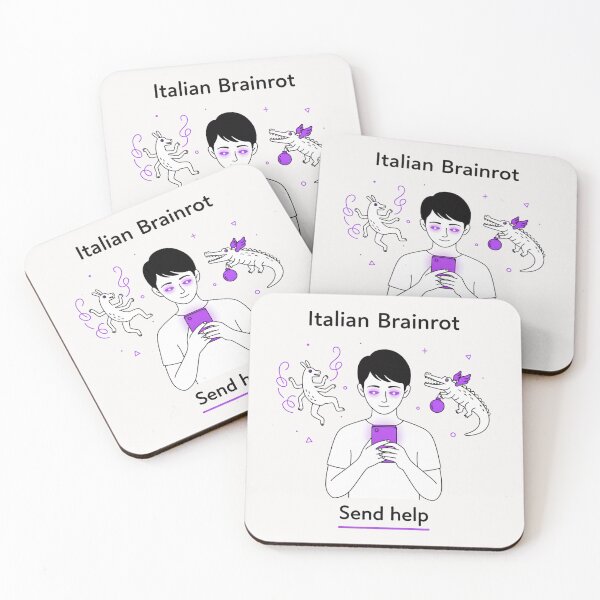 Item preview, Italian Brainrot Send Help Funny Meme Shirt designed and sold by PixelQ.