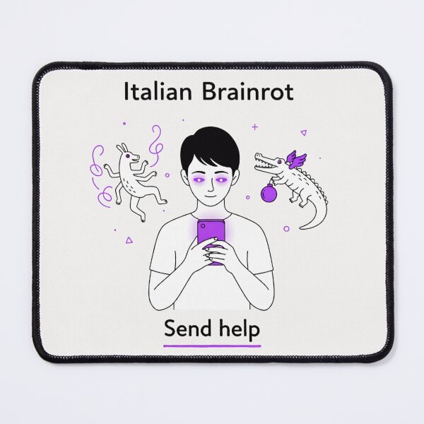 Item preview, Italian Brainrot Send Help Funny Meme Shirt designed and sold by PixelQ.