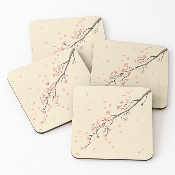 Item preview, Modern Asian Cherry Blossom Contemporary Japanese Wall Art designed and sold by Vandy Fullam.