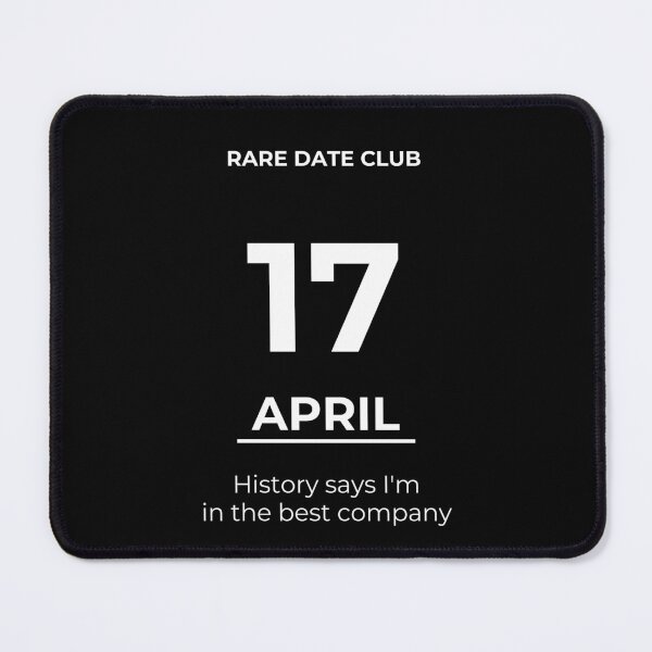 Item preview, Rare Date Club – April 17 designed and sold by ariksworld.