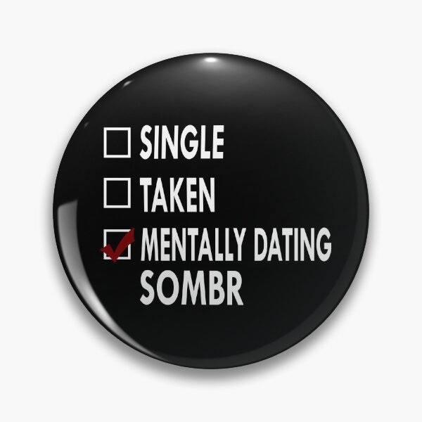 Item preview, Mentally dating Sombr designed and sold by Sasya.