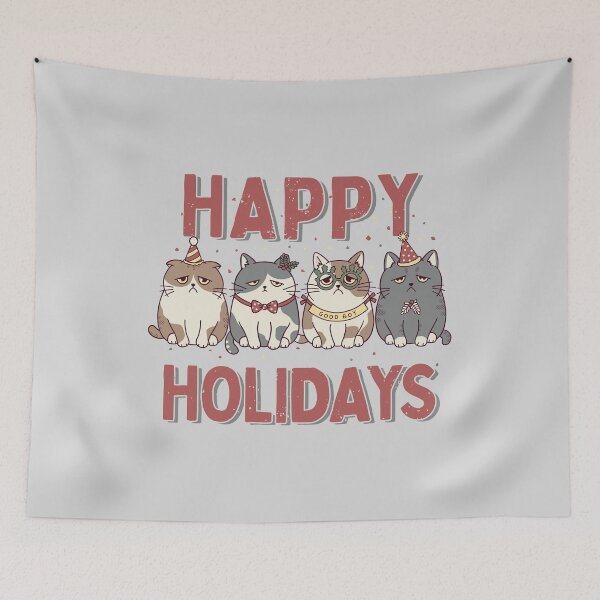 Item preview, Happy Holidays designed and sold by GODZILLARGE.