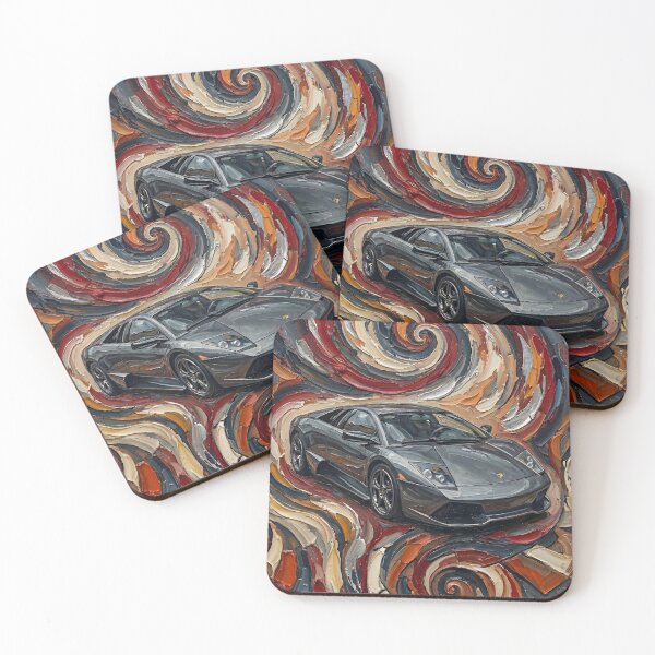 Item preview, Fast italian car Murciego - amazing abstract art designed and sold by Artistic canvas store.
