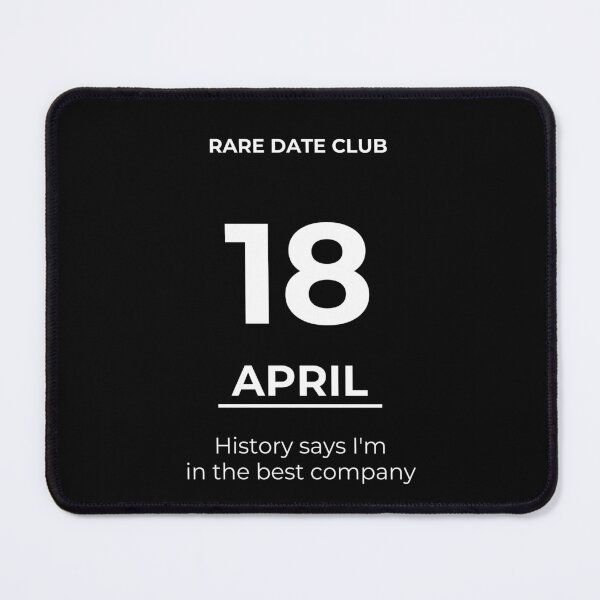 Item preview, Rare Date Club – April 18 designed and sold by ariksworld.