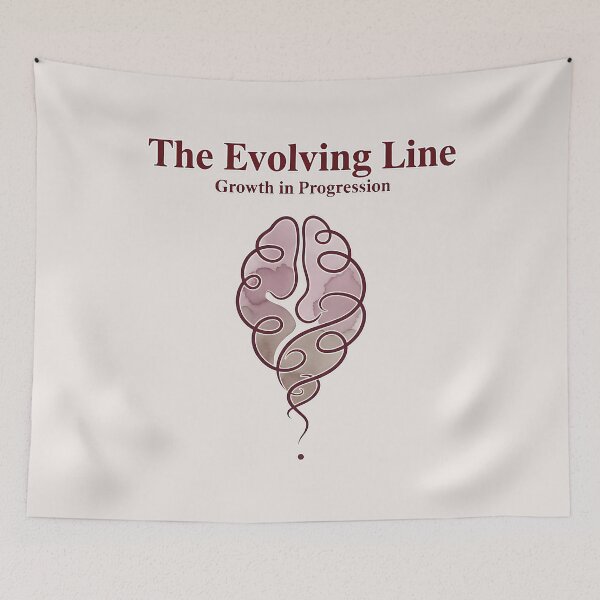 Item preview, The Evolving Line — Symbolic Minimal Line Art designed and sold by Mora Atelier Designs.
