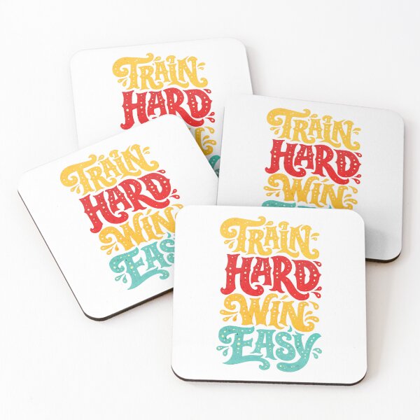 Item preview, Train hard win easy designed and sold by projectmayflower.