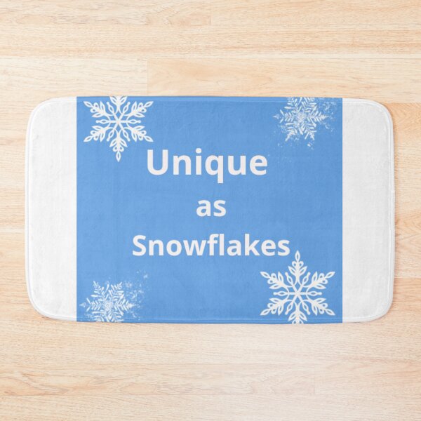 Item preview, Unique as snowflakes - Minimalist winter snowflake design designed and sold by Mastalina99.