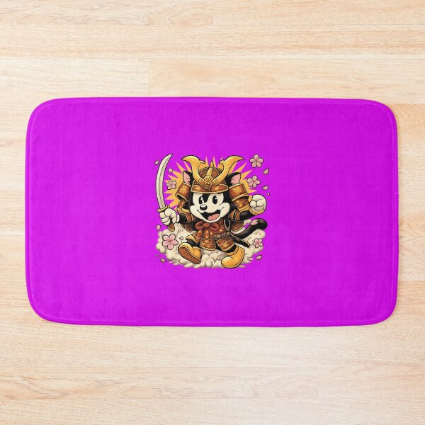 Item preview, Samurai cat in cherry blossom storm designed and sold by JOSHUAWAYLAND.
