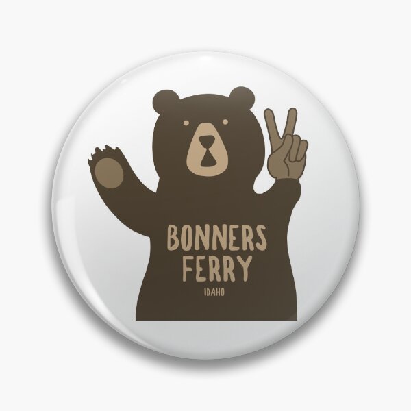 Item preview, Bonners Ferry Idaho Peace Bear designed and sold by Esskay Designs.