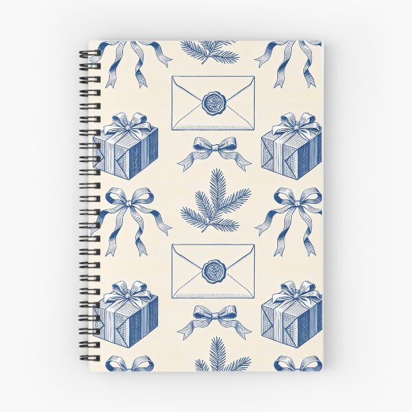 Item preview, Classic Christmas card template with gifts and letters designed and sold by AestheticsTime.