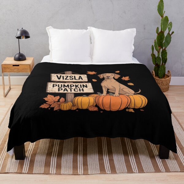 Item preview, Vizsla Pumpkin Patch Dog Lovers Thanksgiving Halloween designed and sold by countntenov.