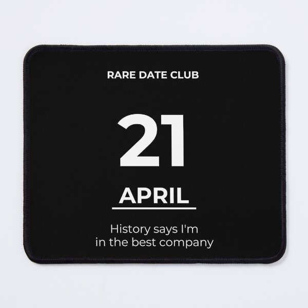 Item preview, Rare Date Club – April 21 designed and sold by ariksworld.