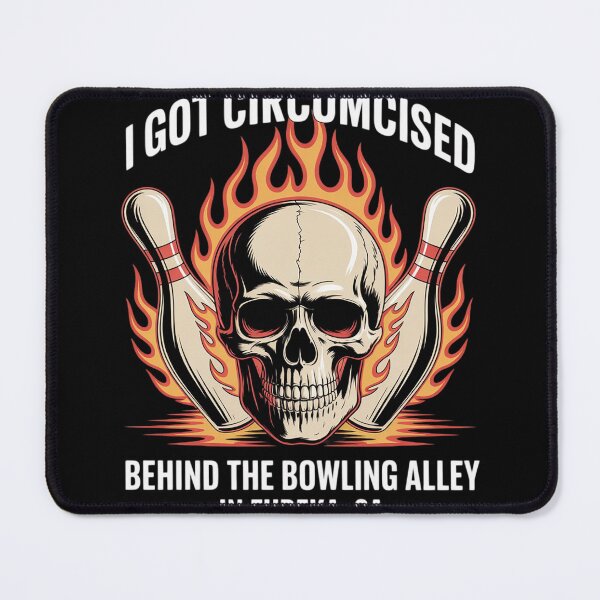 Item preview, Circumcised Bowling Oddly Specific Humor Weird Funny Meme designed and sold by MyzoToyota.
