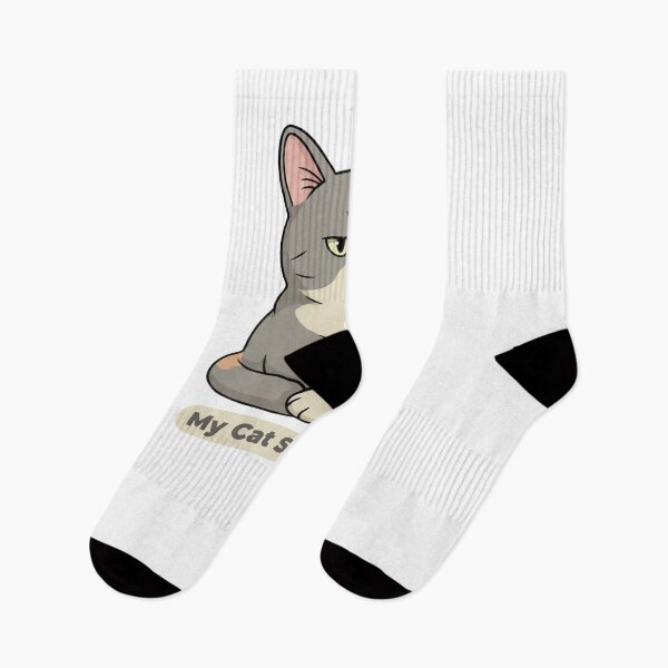 Item preview, My Cat Said No – Funny Cat Attitude Illustration for Cat Lovers designed and sold by inaveed.