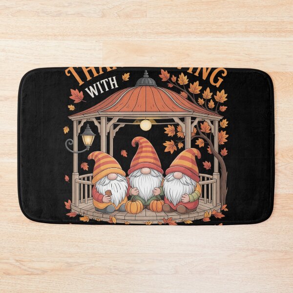 Item preview, Thanksgiving with My Gnomies Fall Autumn Gnome Family  designed and sold by NailMolisa.