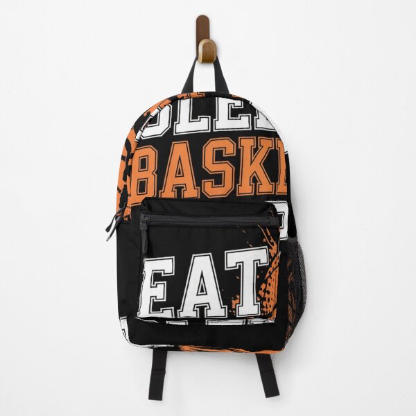 Item preview, Eat Sleep Basketball Repeat Player Art designed and sold by flagylART.