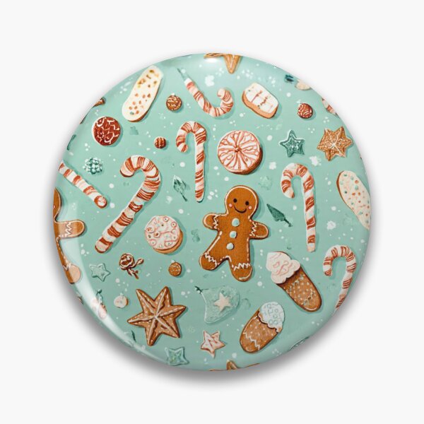 Item preview, Seamless Christmas Cookies Pattern – Cute Pastel Holiday Illustration designed and sold by lavanya11.