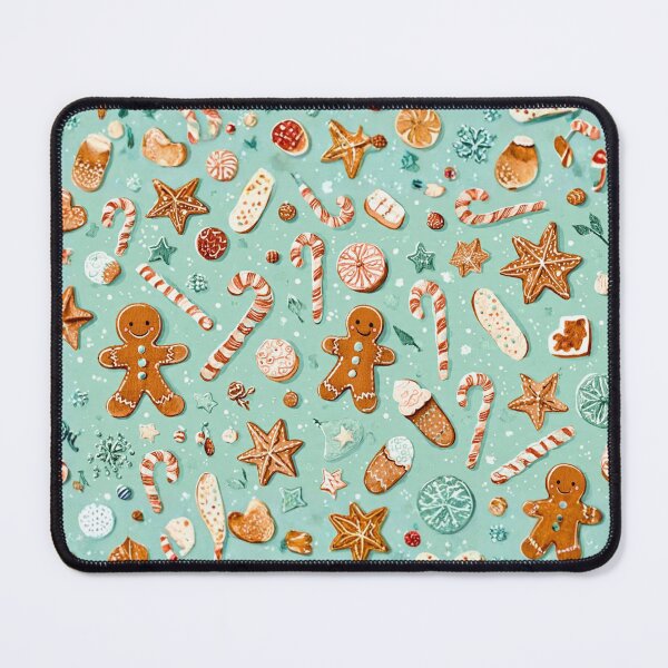 Item preview, Seamless Christmas Cookies Pattern – Cute Pastel Holiday Illustration designed and sold by lavanya11.