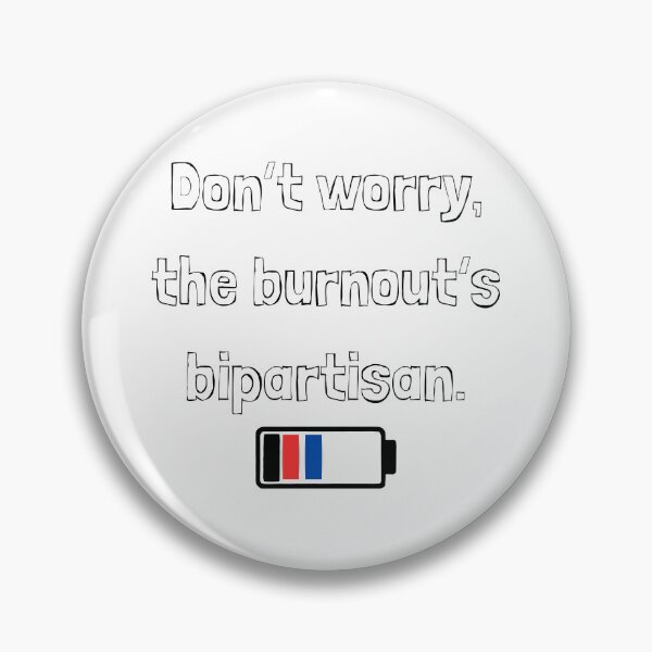 Item preview, Bipartisan Burnout Funny Government Worker Shirt – Bureaucracy Humor Tee designed and sold by Quietest Riot.