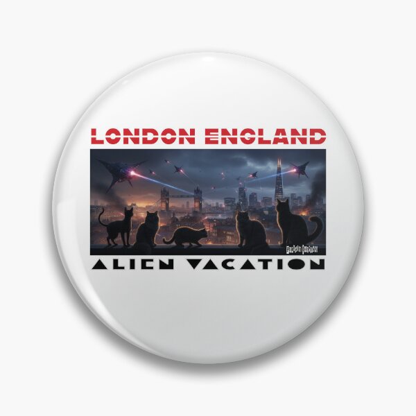 Item preview, London England: Alien Vacation designed and sold by Fragmented Murmurings.