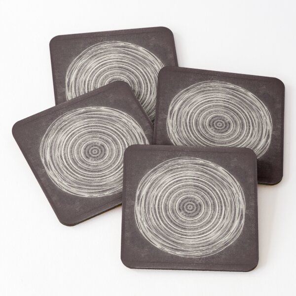 Item preview, Concentric Circles, Modern Geometric Abstract  designed and sold by Pretty-Bird.