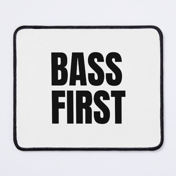Item preview, Bass First – Minimalist Bass Fishing Quote Design designed and sold by EimSol.