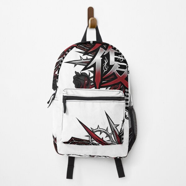 Item preview, Sweet Revenge Kanji (復讐) - Crossed Guns & Red Tie Emo design designed and sold by Doorshan.