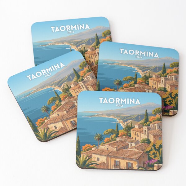 Item preview, Taormina Italy - Travel art designed and sold by Marciolini.