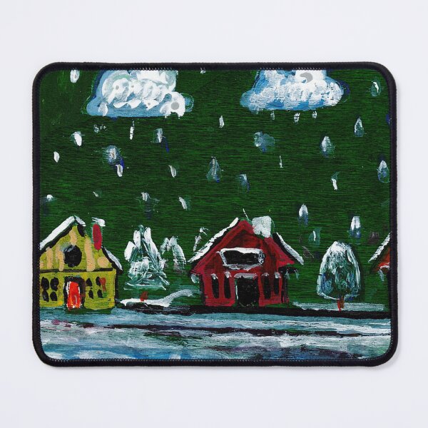 Item preview, Snowing On houses designed and sold by Misfitcane.