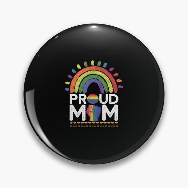 Item preview, Proud Mom LGBT-Q Flag Rainbow Gay Pride Month For Mothers  designed and sold by SyntaxClaw.