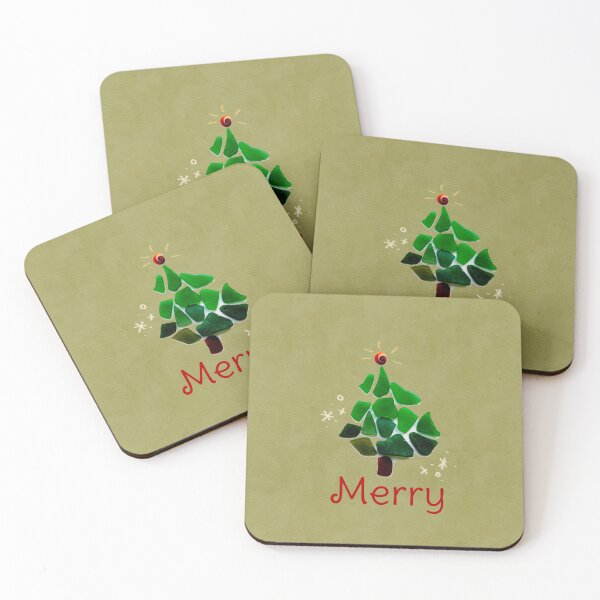 Item preview, Seaglass Art - Christmas Tree designed and sold by Lee Yeng.