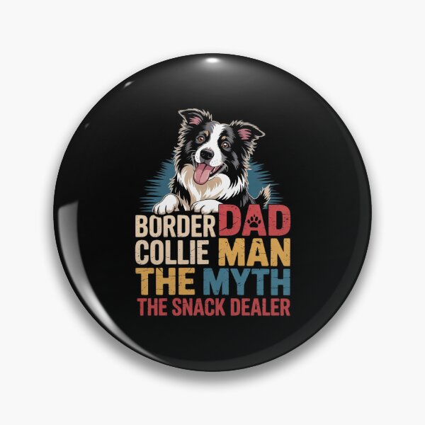 Item preview, Border Collie Man Myth Snack Dealer Dog Owner Lover designed and sold by FadeOfThrone.