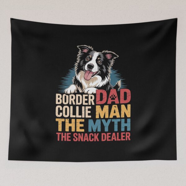 Item preview, Border Collie Man Myth Snack Dealer Dog Owner Lover  designed and sold by FadeOfThrone.