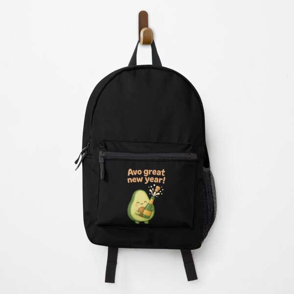 Item preview, Cute Avocado Popping Champagne - Avo Great New Year | New Year Celebration designed and sold by Moons Studio.