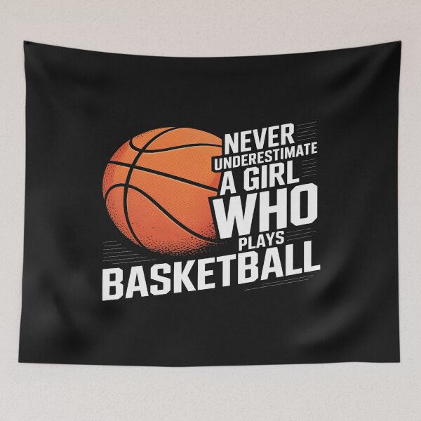 Item preview, Basketball Girl Motivation Quote Art designed and sold by flagylART.