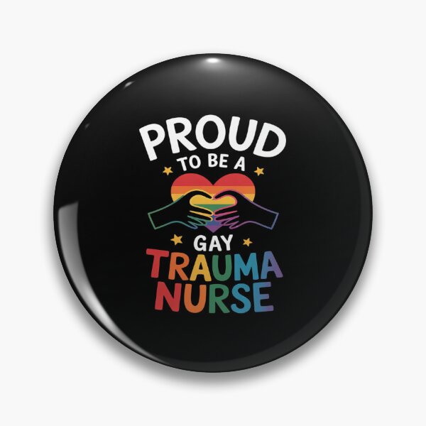 Item preview, Proud To Be A Gay Trauma Nurse Rainbow Pride LGBT  designed and sold by AquaKiev.