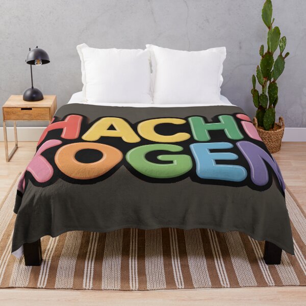 Item preview, Hachi Kogen – Colourful Bubble Typography Ski Resort Design designed and sold by tokyojeff.