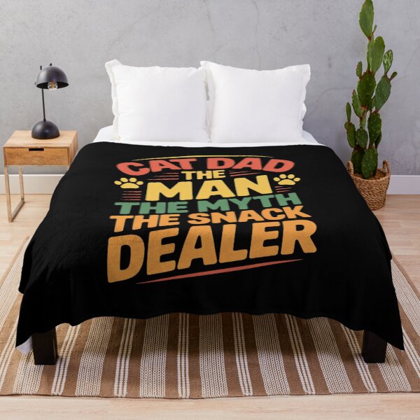 Item preview, Cat Dad The Man The Myth The Snack Dealer 19 designed and sold by MarryIsMonth.