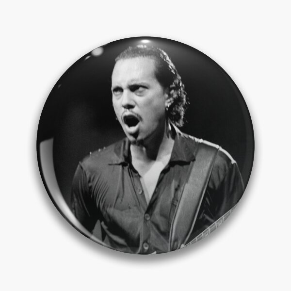 Item preview, Kirk Hammett - BW Photograph designed and sold by ConcertImages.