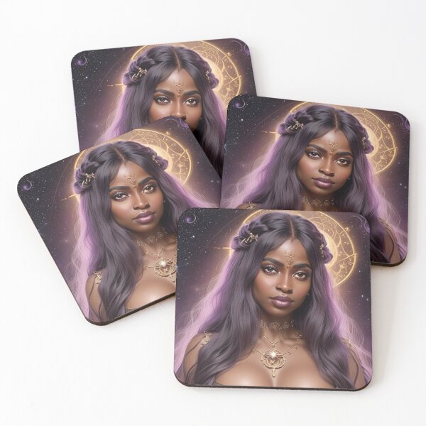 Item preview, Zodiac Warrior Goddess Astrology Fantasy Celestial Woman Art designed and sold by MissSaylor.