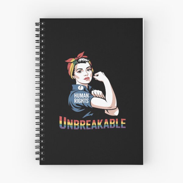 Item preview, Rainbow Gay Unbreakable Human Rights LGBTQ Pride Flag Women  designed and sold by AquaKiev.