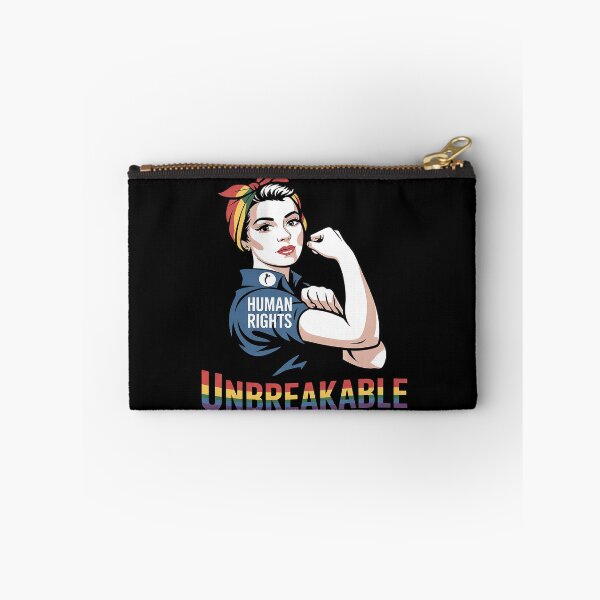 Item preview, Rainbow Gay Unbreakable Human Rights LGBTQ Pride Flag Women  designed and sold by AquaKiev.